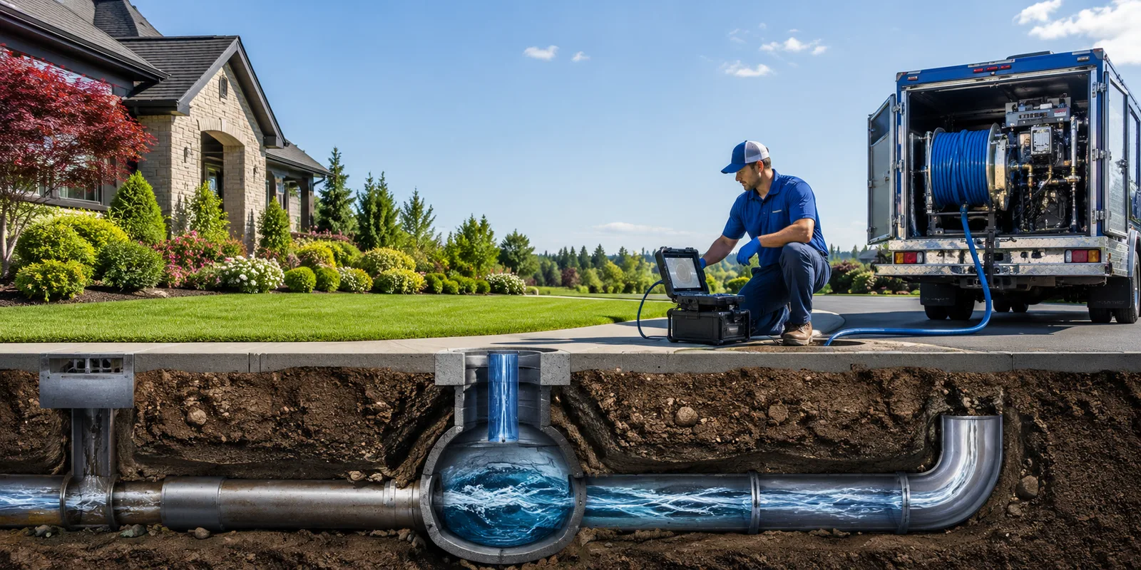 Drainage restoration information for Vinton, LA